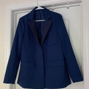 Jason Wu Navy Blue Blazers Jackets Sizs:S.
